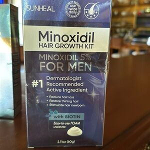 Men’s Hair Growth Minoxidil kit sealed